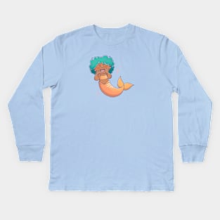 OMG Mermaid Kids Long Sleeve T-Shirt